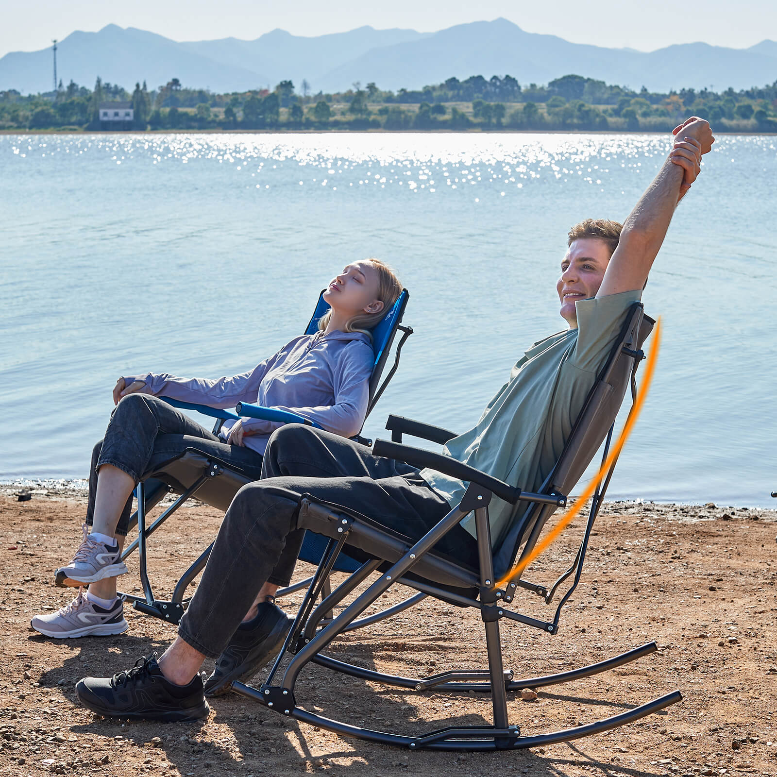 Oversized Folding Camping Rocker – Portal Outdoors