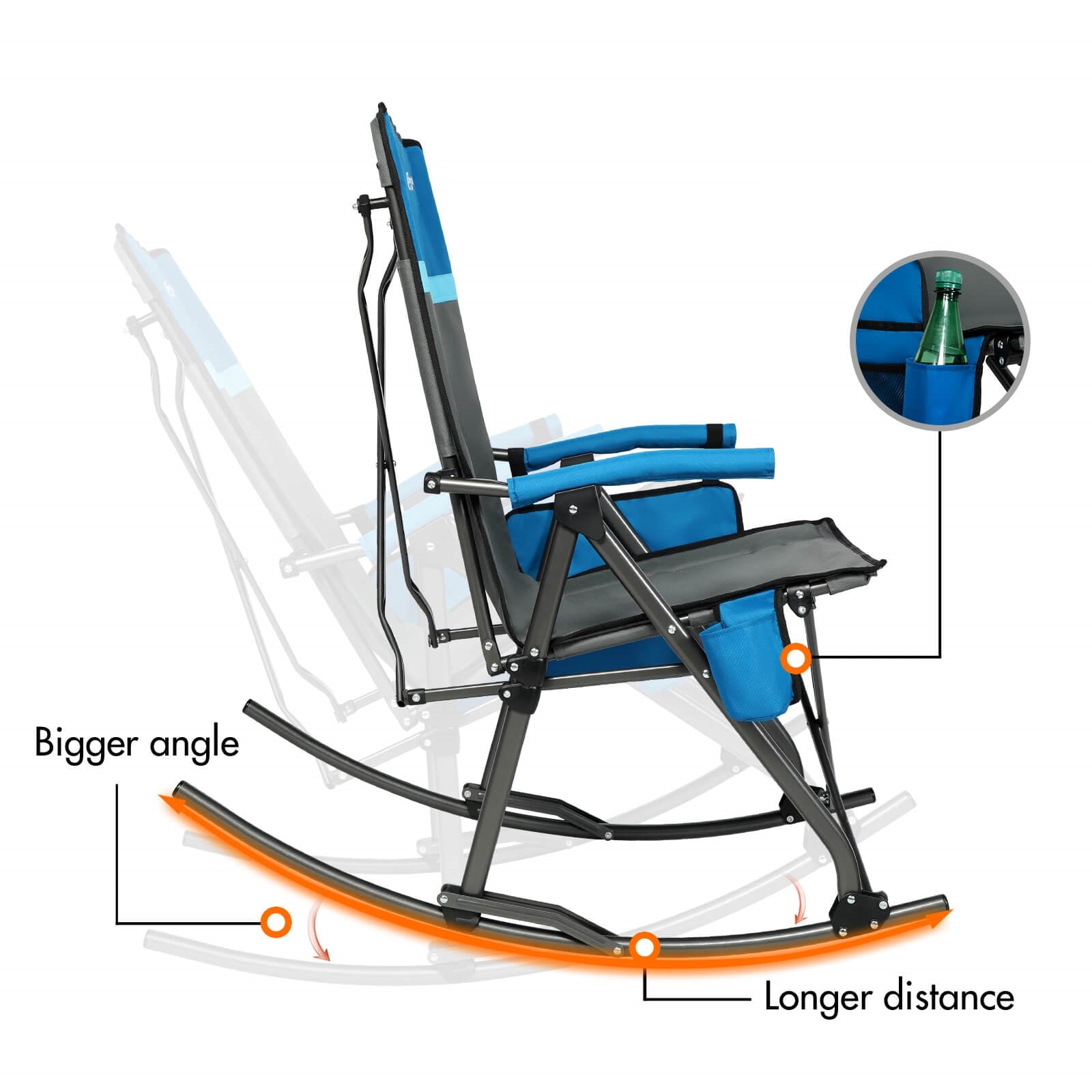 Magellan outdoors oversize folding sales rocker